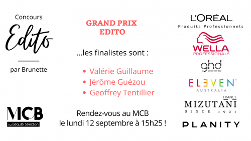 les finalistes pour le grand prix edito sont