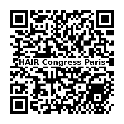 qr code hair congress paris