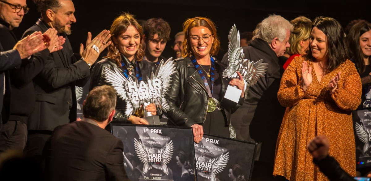 Deux Meilleures Apprenties aux Hair Artist Awards!