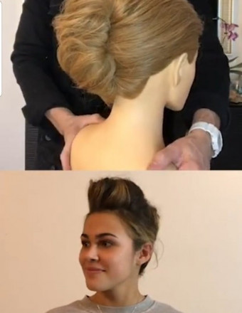 Le chignon banane revisité par Angel Studio